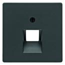 Berker Q.1/Q.3 UAE Abdeckung 1Fach anthrazit, samt 14076086