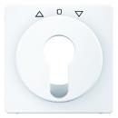 Berker Q.1/Q.3 Abdeckung Schlüsselschalter polarweiß, samt 15066089