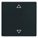 Berker Q.1/Q.3 Jalousie Wippe 1Fach anthrazit, samt 16206076