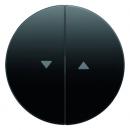 Berker R.1/R.3 Jalousie Wippe schwarz, glänzend 16252045