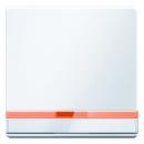 Berker Q.1/Q.3 Kontroll Wippe Beschriftungsfeld polarweiß, samt 16286089