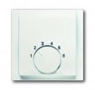 B+J impuls, Abdeckung fŸr Temperaturregler 1094 U, 1097 U, studiowei§ matt 1794-774