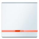 Berker Q.1/Q.3 Kontroll Wippe mit großem Beschriftungsfeld polarweiß, samt 16966089