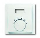 B+J impuls, Abdeckung fŸr Temperaturregler 1094 UTA, 1097 UTA, studiowei§ matt 1794 TA-774