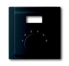 B+J impuls, Abdeckung fŸr Temperaturregler 1094 UTA, 1097 UTA, schwarz matt 1794 TA-775