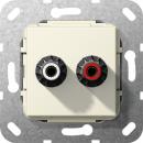 Gira WBT-0708 Cu nextgenª K-Schuh L_tanschl. Einsatz Cremewei§ 566601