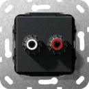 Gira WBT-0708 Cu nextgenª K-Schuh L_tanschl. Einsatz Schwarz m 566610