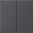 Gira S3000 Bedienaufs. 2f System 55 Anthrazit 536228