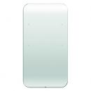 Berker Touch-Sensor 3fach Komfort Berker R.1 Glas, polarwei§ 75143160