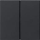 Gira S3000 Bedienaufs. 2f System 55 Schwarz m 5362005