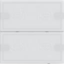 Gira KNX Tastsens.4 Komfort 2f TS4 Wei§ 5002003
