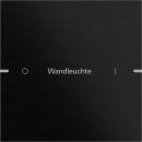 Gira Wippenset 1f indiv. Tastsens.4 TS4 Alum.Schwarz 5031126