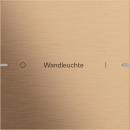 Gira Wippenset 1f indiv. Tastsens.4 TS4 Bronze 503138