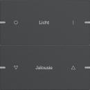 Gira Wippenset 2f indiv. Tastsens.4 TS4 Anthrazit(lack.) 5032928