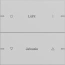 Gira Wippenset 2f indiv. Tastsens.4 TS4 Grau m(lack.) 5032915