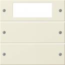 Gira Wippenset 2f Plus System 55 Cremewei§(lack.) 219201