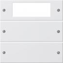 Gira Wippenset 2f Plus System 55 Reinwei§ m(lack.) 219227