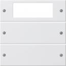 Gira Wippenset 2f Plus System 55 Reinwei§(lack.) 219203