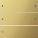 Gira Wippenset 3f System 55 Messing 2133606