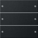 Gira Wippenset 3f System 55 Schwarz m(lack.) 2183005