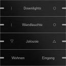 Gira Wippenset 4f indiv. Tastsens.4 TS4 Alum.Schwarz 5034126