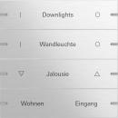 Gira Wippenset 4f indiv. Tastsens.4 TS4 Aluminium 503417