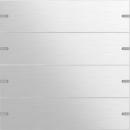 Gira Wippenset 4f Tastsens.4 TS4 Aluminium 502417