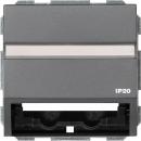 Gira Datenhaube Tragring + BSF Gira TX_44 Anthrazit 087067