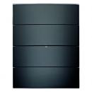 Berker Lichtszenentastsensor 8fach Komfort B.IQ Glas, schwarz 75168692