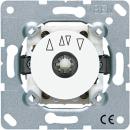 Jung Jalousie-Drehschalter Wendeschalter/-taster 1-pol. (1 Antrieb), 10 A 250 V ~, alpinweiß, UP 1234.10WW