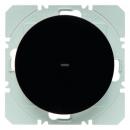 Berker KNX-Funk Wandsender 1fach flach quicklink Berker R.1/R.3 schwarz, gl_nzend 85655231