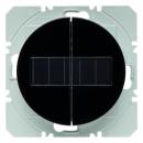 Berker KNX-Funk Wandsender 2fach flach Solar quicklink Berker R.1/R.3 schwarz, gl_nzend 85656131
