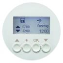 Berker KNX-Funk Jalousie-Schaltuhr quicklink Berker R.1/R.3 polarwei§, gl_nzend 85745139