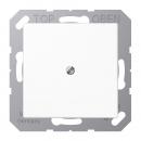 Jung Leitungsauslass mit Zugentlastung, Thermoplast lackiert, Serie A, graphitschwarz matt A590BFASWM