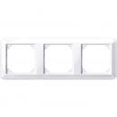 Merten ATELIER-M-Rahmen, 3fach, aktivwei§ gl_nzend 388325