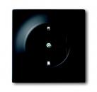 B+J impuls, Steckdose mit Kinderschutz, schwarz matt 20 EUCKS-775