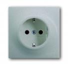 B+J impuls, Steckdose mit Kinderschutz, alusilber 20 EUCKS-783