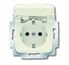 B+J Busch-Duro 2000¨ SI, Steckdose mit Klappdeckel, wei§ 20 EUK-212