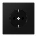 Jung Serie LS Steckdose graphitschwarz matt LS1520SWM