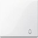 Merten System M Wippe+Symbol Klingel polarwei§ gl_nzend MEG3305-0319