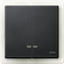 Merten System M Serien Kontroll Wippe IP44 anthrazit MEG3424-0414
