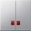Merten System M Serien Kontroll Wippe aluminium MEG3456-0460