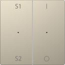 Merten Wippen fŸr Taster-Modul 2fach (Szene1/2, 1/0), Sahara, System Design MEG5228-6033