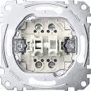 Merten Doppeltaster-Einsatz, 2 Schlie§er 1-polig, 10 A, AC 250 V, Schraub-Liftklemmen MEG3055-0000