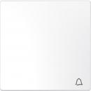 Merten Wippe mit Kennzeichnung Klingel, Lotoswei§, System Design MEG3305-6035