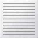 Merten Zentralplatte fŸr akustischen Signalgeber, polarwei§ gl_nzend, System M MEG4450-0319