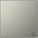 Merten Wippe mit Kennzeichnung Klingel, Nickelmetallic, System Design MEG3305-6050
