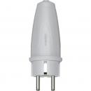 Merten PVC-SCHUKO-Stecker, grau 125463