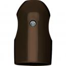 Merten SCHUKO-Kupplung, dunkelbrasil 172415