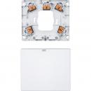 Merten Herd- und Ger_teanschlussdose AP mit 2 Ausg_ngen und Steckklemmen, polarwei§ MEG1011-9019